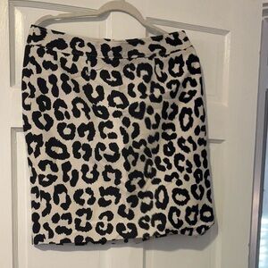 LOFT Leopard Print Women's Skirt